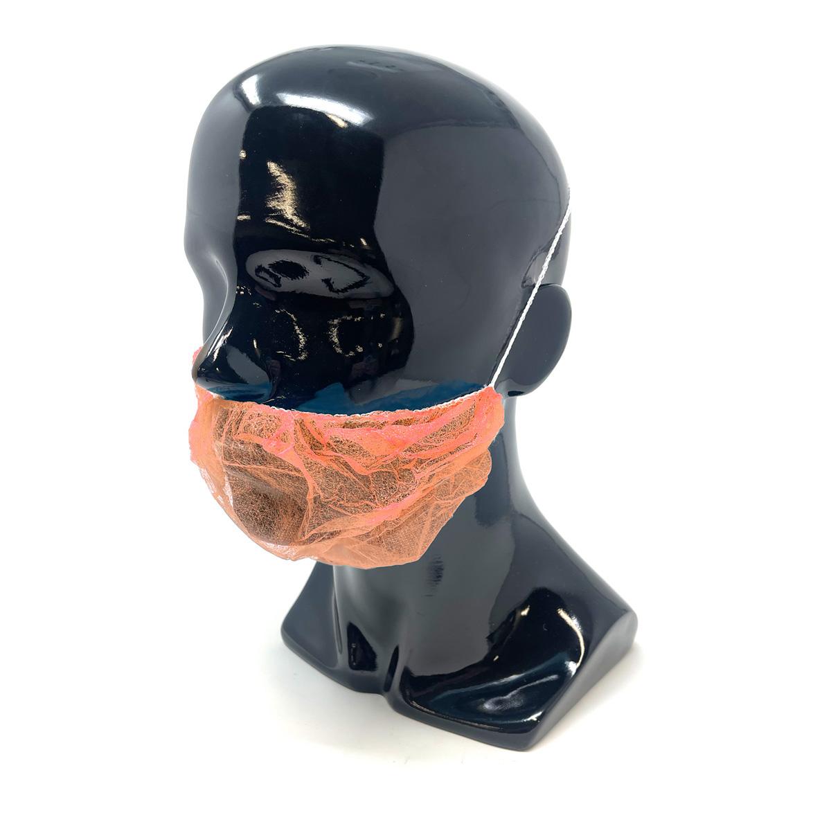 Beard Covers, Orange, 1000/case - H212/T | Amerisan LLC